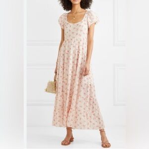 Doen Pink Floral Dress